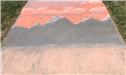 Chalk square mountain
