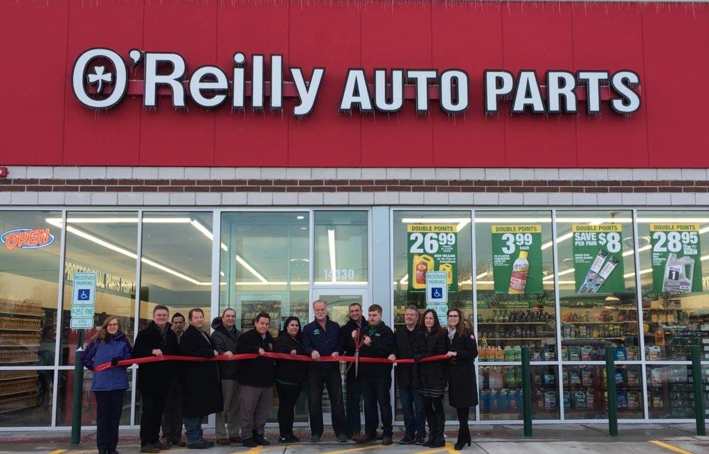 19-0213 OReilly Auto Parts ribbon cutting