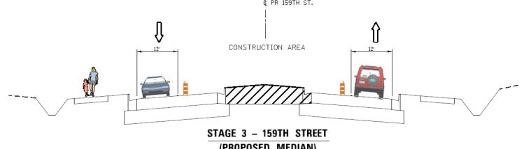 159th Street Traffic Pattern Change