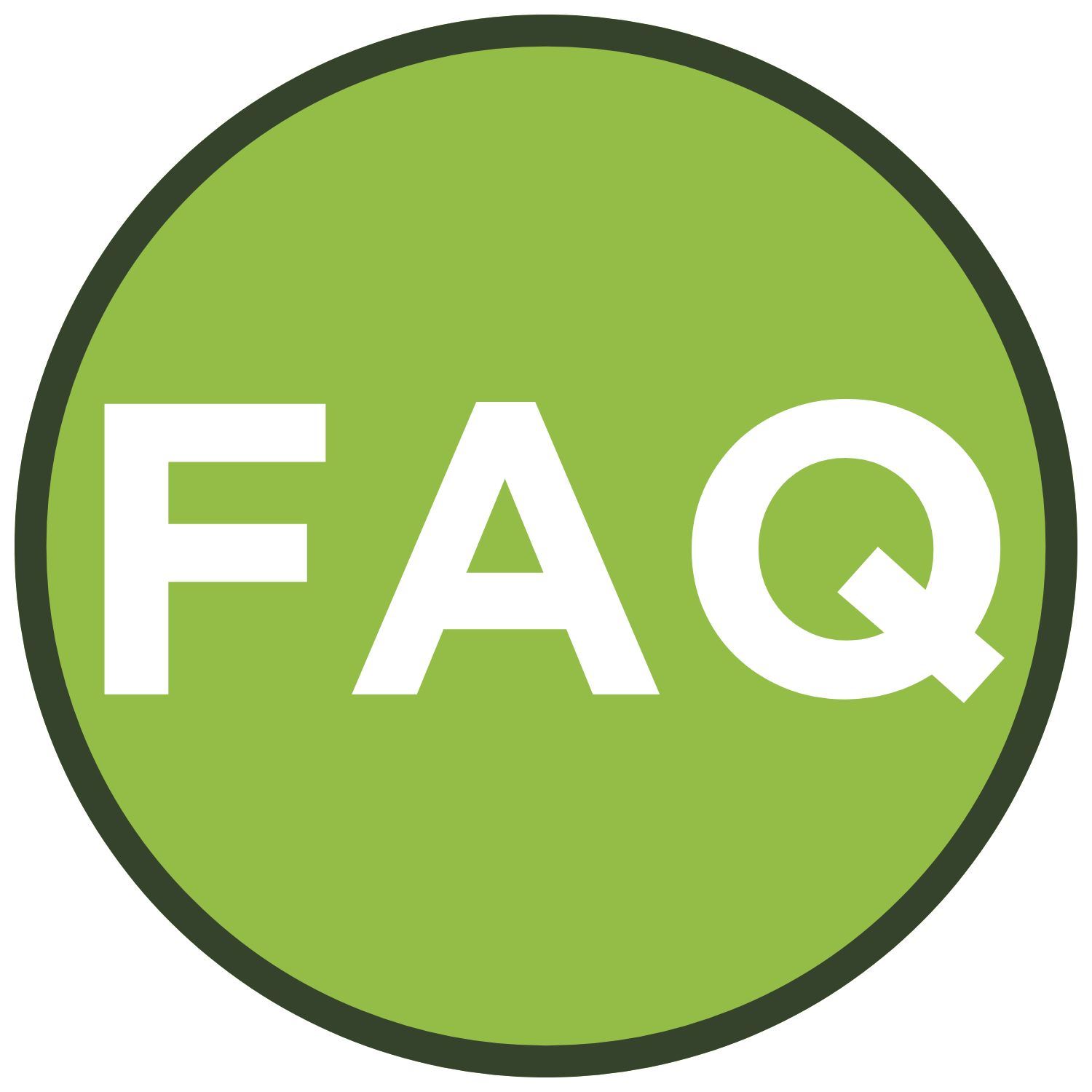 FAQ button