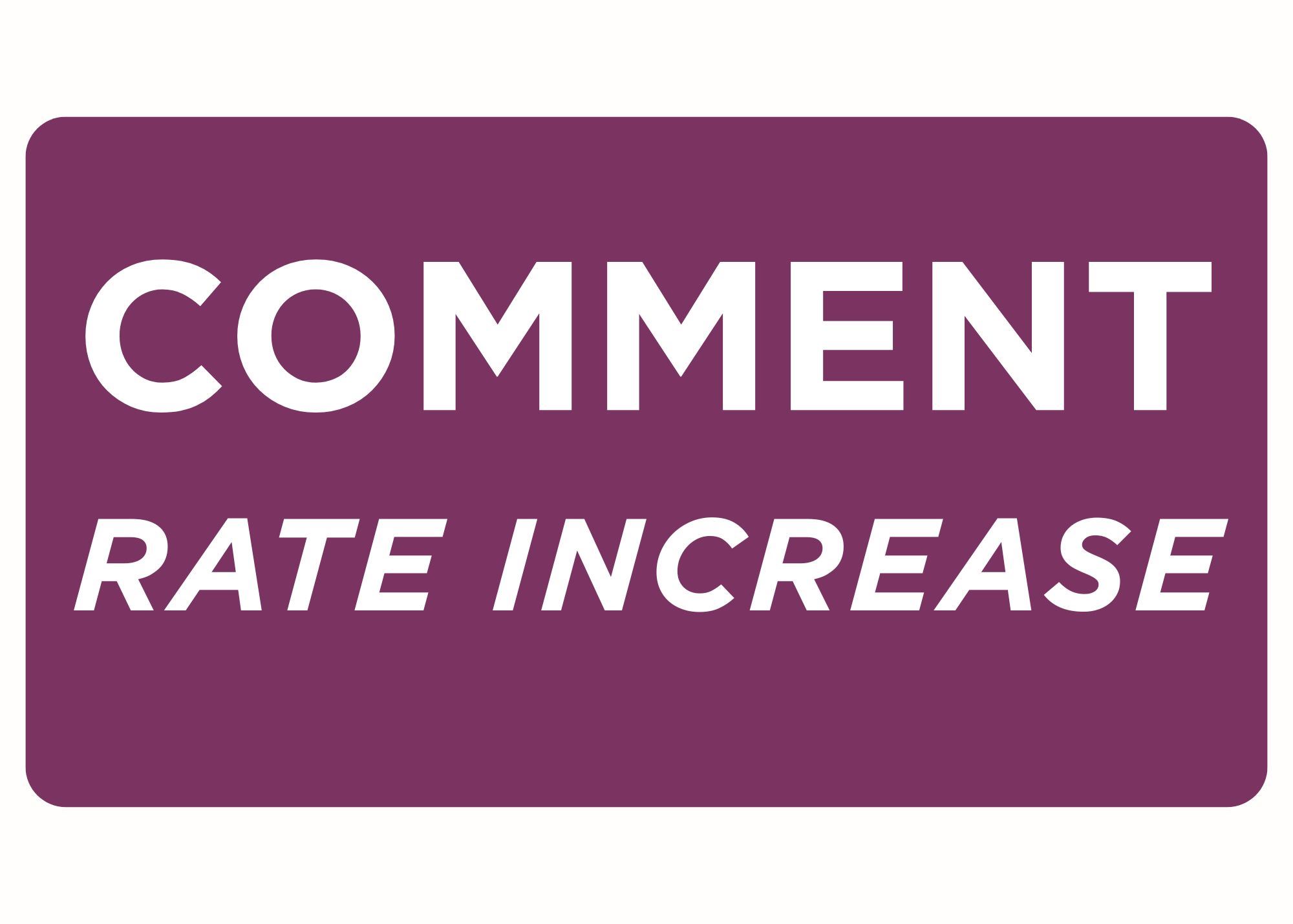 Rate increase